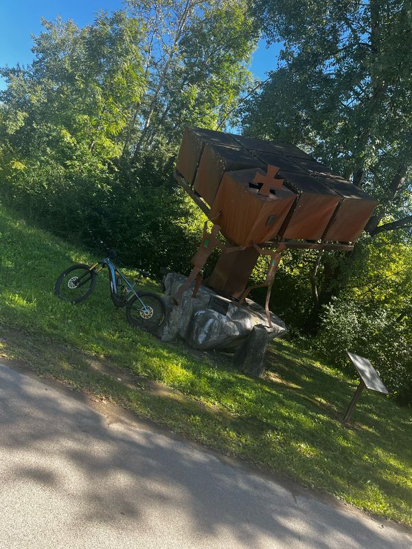 Klagenfurt-Mountainbike-Tour keine Wasserfälle