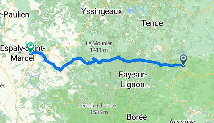 Saint-Agrève - Le Puy-en-Velay
