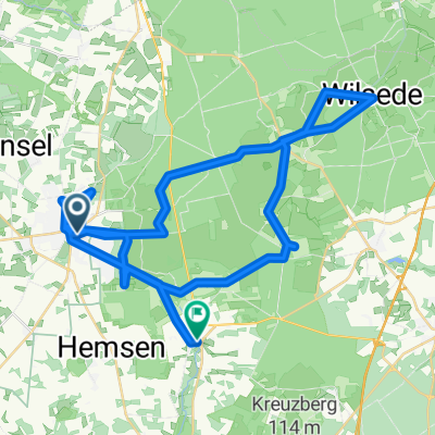 Schneverdingen Oststr. - Wilside Rundweg Tour 17