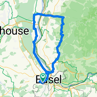 Steinbühlweg, Allschwil nach Spitzwaldstrasse, Allschwil