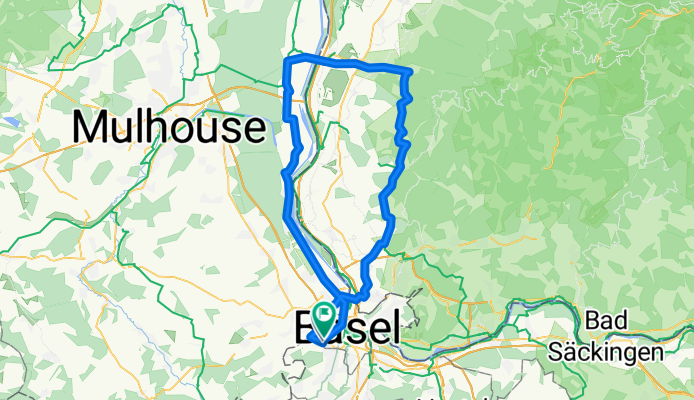 Steinbühlweg, Allschwil nach Spitzwaldstrasse, Allschwil