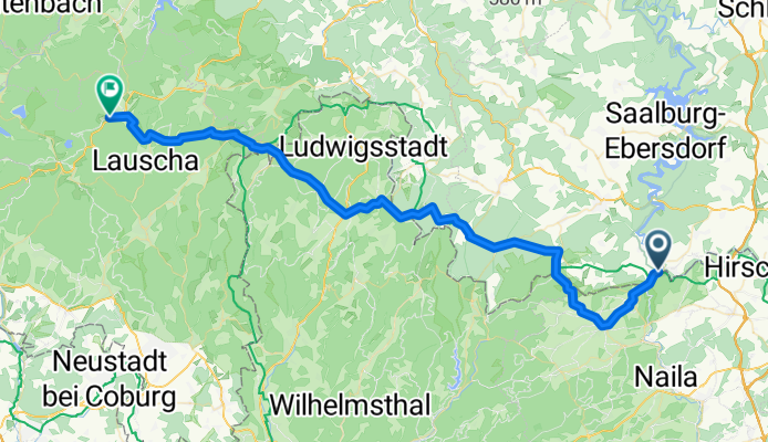 Blankenstein - Neuhaus am Rennweg