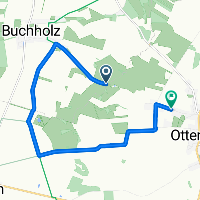 Ottersberg nach Mühlenstraße, Ottersberg