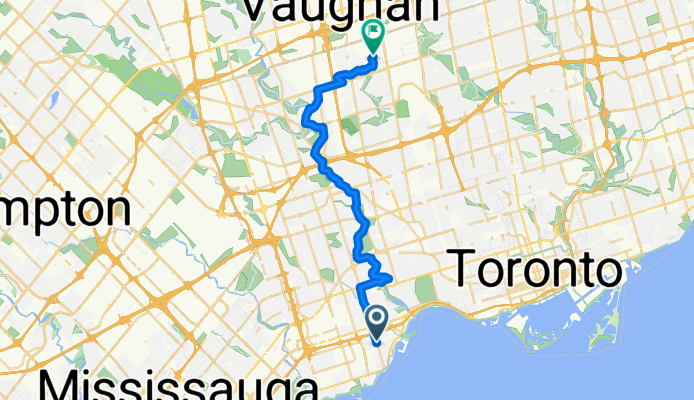 Royal York Rd, Toronto to Atkinson Rd, Toronto