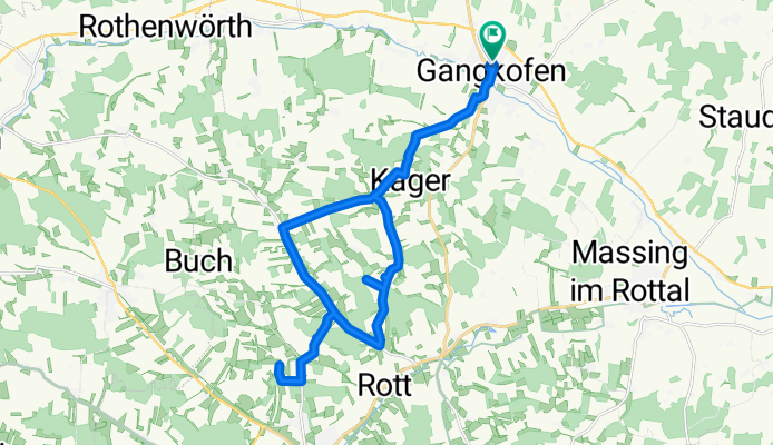 Am Anger, Gangkofen nach Am Anger, Gangkofen