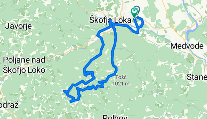 Škofja Loka - Črni Vrh