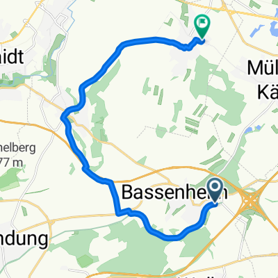 K 66, Bassenheim nach Im Kleinflur, Kettig