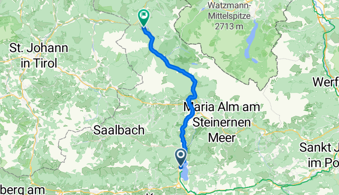 Zell am See - Sankt Martin bei Lofer