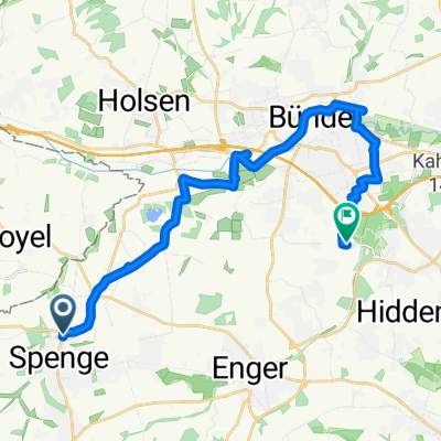 Lange Straße nach Industriestraße