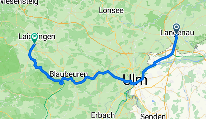 Langenau - Laichingen
