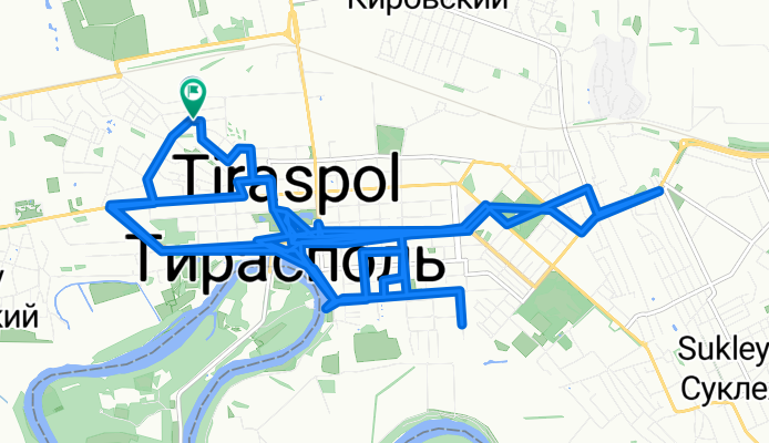 От Strada Kirov до Strada Kirov