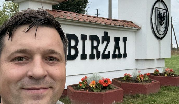 Zdjęcie 1 trasy Bikemap „Pasvalio g., Biržai to Žalgirio g., Kirdonys”