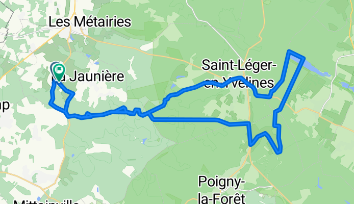 De Route des Sergontières à Rue des Prunus