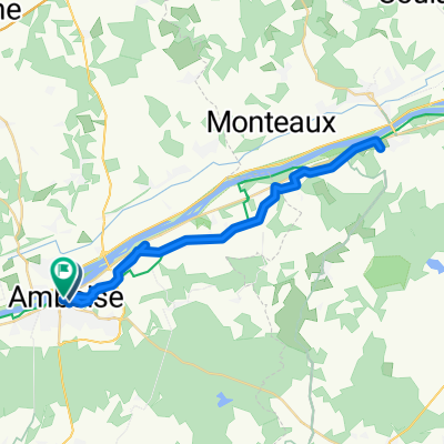 Route to Domaine de Chaumont-sur-Loire and PLOU &amp; FILS Winery