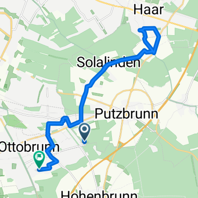 Ottostraße, Ottobrunn nach Waldparkstraße, Hohenbrunn