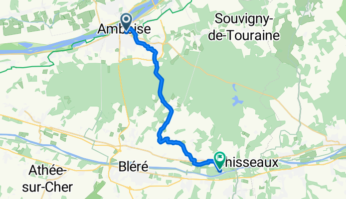 From Amboise to Chenonceaux