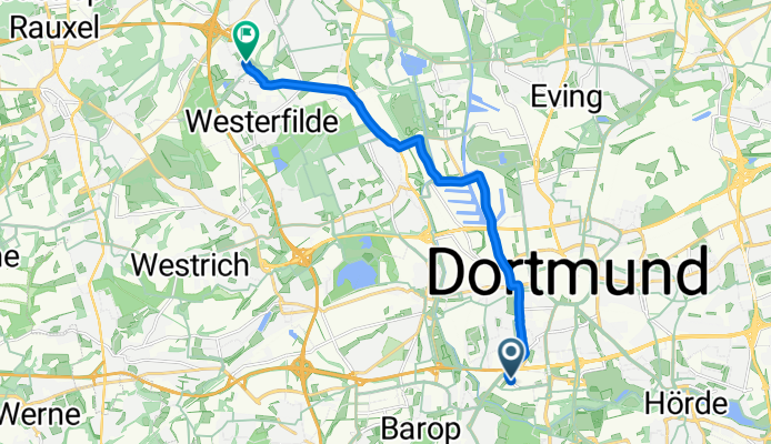 Strobelallee nach Im Orde