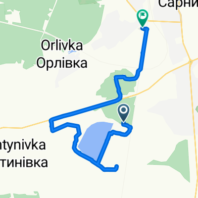 Route to вул. Героїв Берестечка