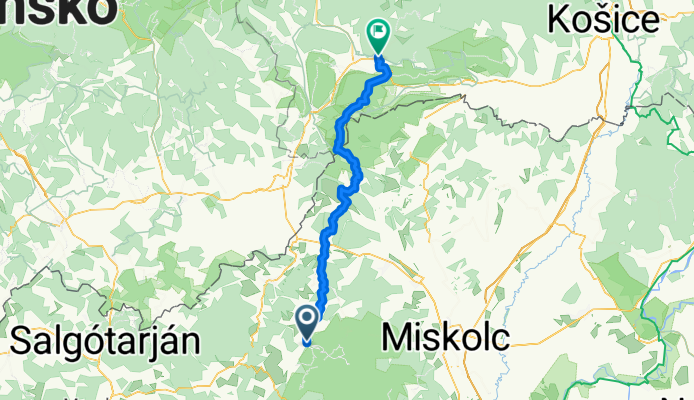 Egri utca, Szilvásvárad - Pokroková, Krasznahorkaváralja