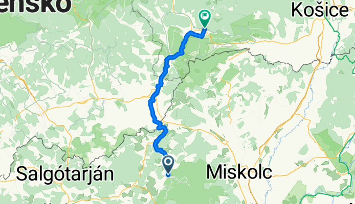 Egri utca, Szilvásvárad - Pokroková, Krasznahorkaváralja