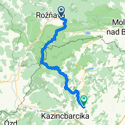 Pokroková, Krasznahorkaváralja - István király útja, Edelény