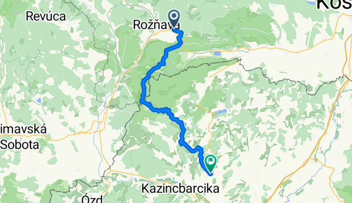 Pokroková, Krasznahorkaváralja - István király útja, Edelény
