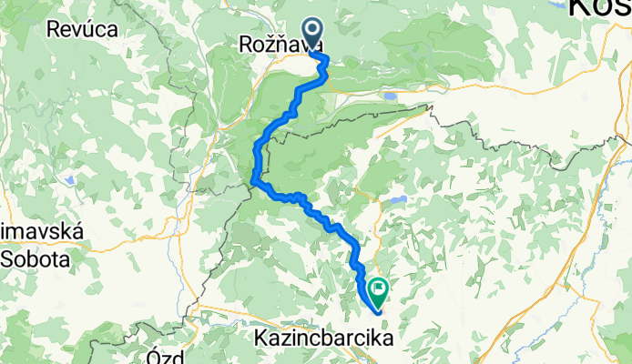 Pokroková, Krasznahorkaváralja - István király útja, Edelény