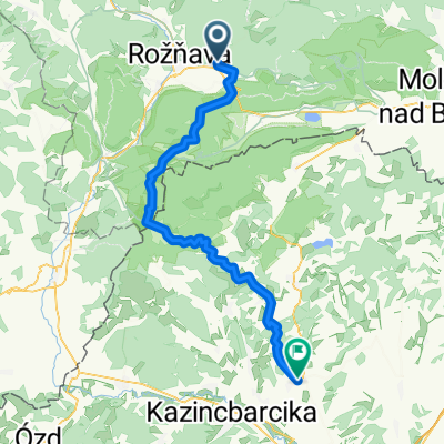 Pokroková, Krasznahorkaváralja - István király útja, Edelény