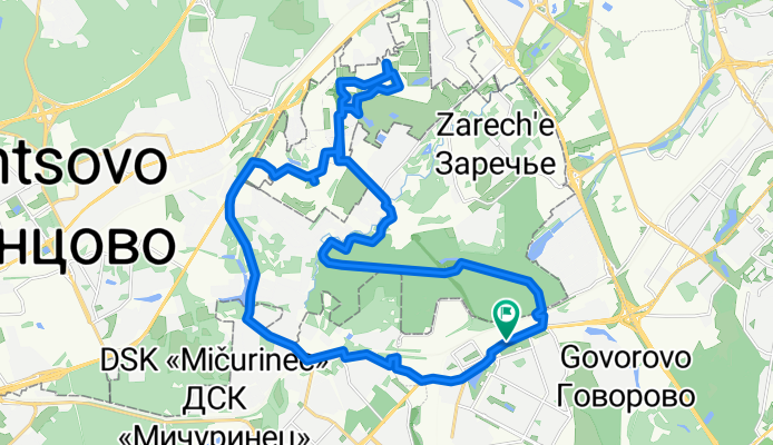 Просторы Новопеределкино