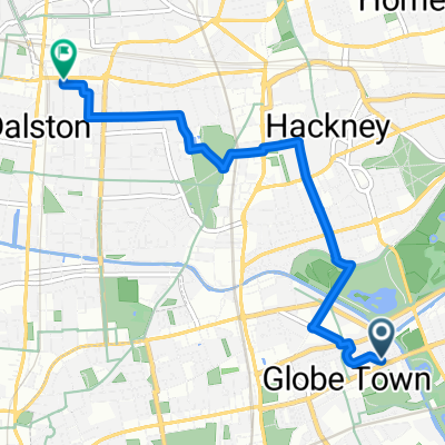 Mace Street to Dalston Lane