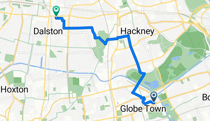 Mace Street to Dalston Lane