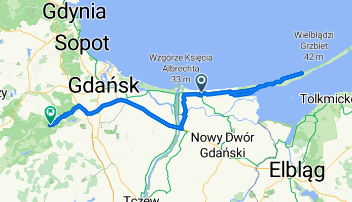 Morska, Jantar do Słoneczny Trakt, Babidół