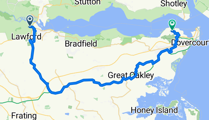 MidlifeCycle 2025 - Day 3 - Ride 2 - Manningtree to Ferryport Harwich