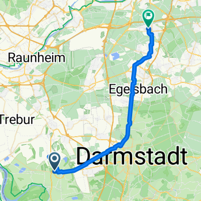 Von Riedstadt bis Neu-Isenburg