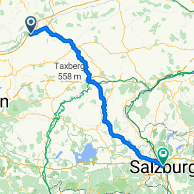 Von Eching bis Salzburg