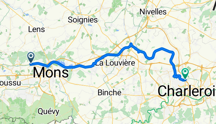Quaregnon - Charleroi