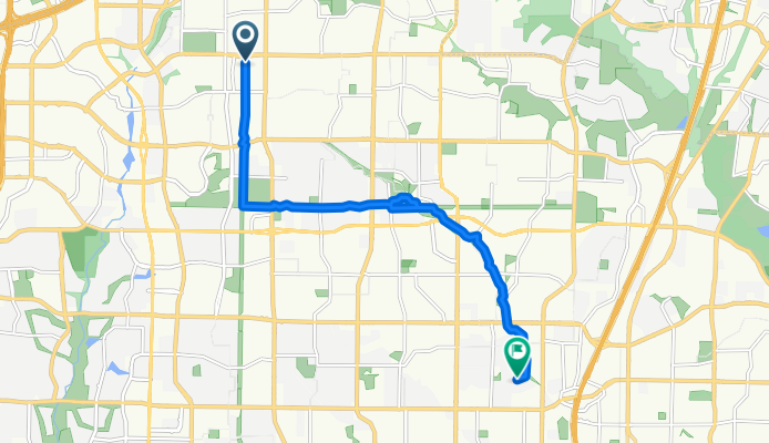 Preston Ridge Trail, Plano to Harrington Dr, Plano