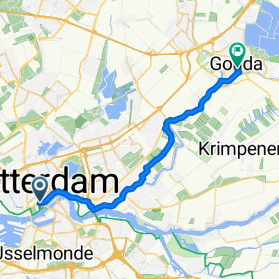 From Rotterdam to Gouda