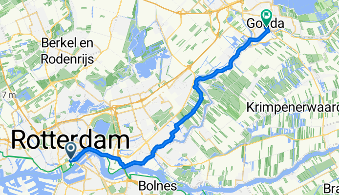 From Rotterdam to Gouda