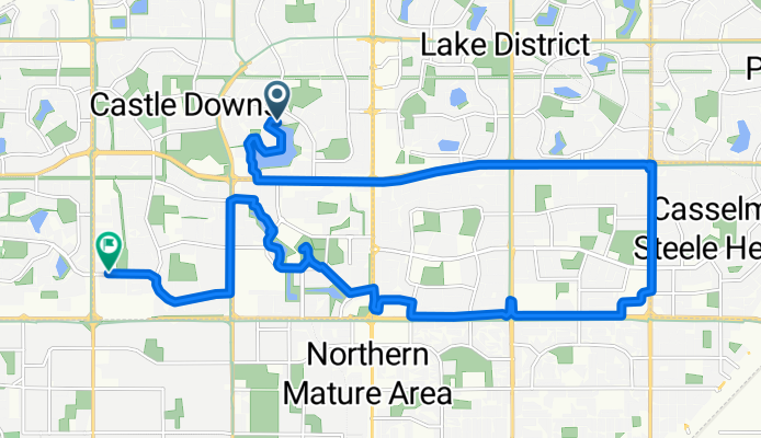 Beaumaris Rd NW, Edmonton to 142 Ave NW, Edmonton