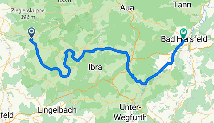 Etappe 4 nach Bad Hersfeld