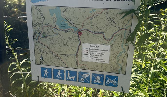 Foto 2 del percorso Bikemap "1er Rang, St-Étienne-de-Bolton à Deuxième Rang, St-Étienne-de-Bolton"