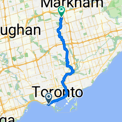 Niagara, Toronto to Lyndhurst Dr, Markham