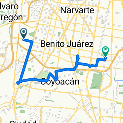 Calle Poussin, Benito Juárez a Calle Sur 73, Iztapalapa