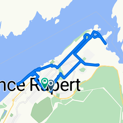 McBride St, Prince Rupert to McBride St, Prince Rupert