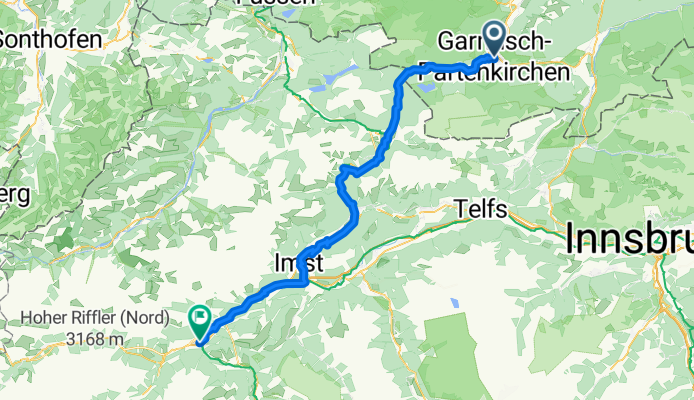 Garmisch-Partenkirchen - Landeck