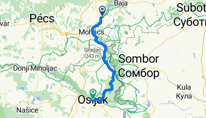Dunaszekcső - Osijek