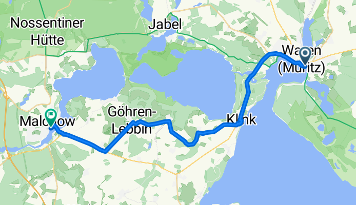 Müritzstraße nach Kirchenstraße