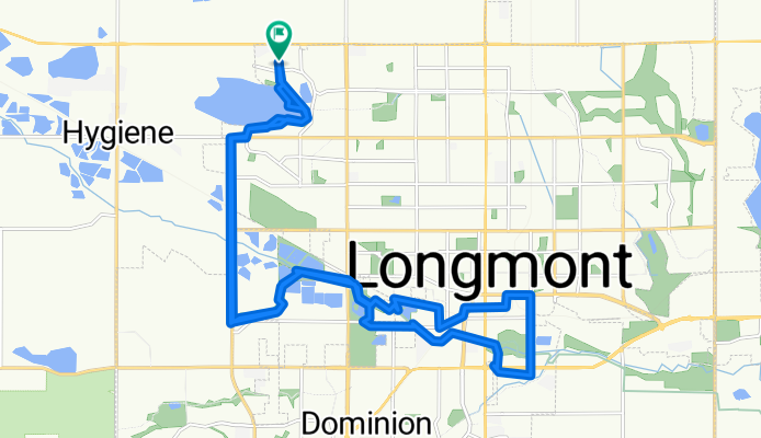 Spinnaker Cir, Longmont to Spinnaker Cir, Longmont