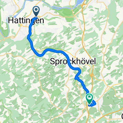 Ulmenstraße, Hattingen nach Mittelstraße, Sprockhövel